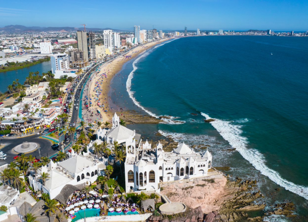 fotografía panoramica de mazatlán
